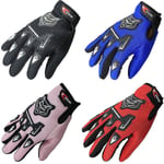 Bmx Mtb Barncykelhandskar Barn - Hel Finger Pojkar Flickor Cykelhandskar (FMY) Black