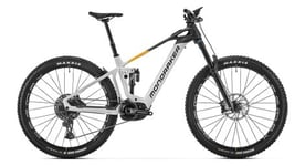 Vtt electrique tout suspendu mondraker crafty carbon r sram gx nx eagle 12v 750 wh 29   gris 2024