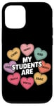 Coque pour iPhone 12/12 Pro Coeurs d'affirmations positives pour la Saint Valentin