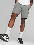 Puma Mens Essentials Cargo Shorts 10" Tr - Grey, Grey, Size S, Men