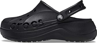 Crocs Baya Platform Clog Black Size 6 UK Women