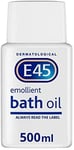 E45 Dermatological Emollient Bath Oil, 500 ml