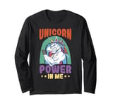 Unicorn rainbow - Unicorn power in me Long Sleeve T-Shirt