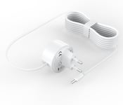 Chargeur 15W Compatible avec Google Nest Hub 2ème Génération/Nest Mini 2ème Génération/Nest WiFi AC2200 2ème Génération Routeur Adaptateur Secteur