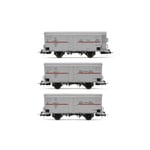 FS 3-UNIT PACK REFIGERATED WAGONS EP.III 1:87 Rivarossi Treni Die Cast