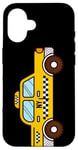 Coque pour iPhone 16 I Love New York City - Cool New York City Funny Yellow Taxi