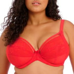 Elomi BH Kendra Underwire Plunge Bra Röd J 80 Dam