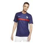 Nike FFF M Nk Brt Stad Jsy Ss HM T-Shirt - Blackened Blue/White, Large