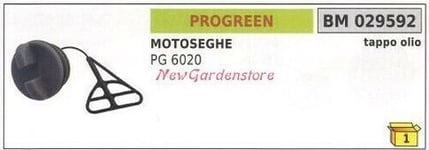 Bouchon Réservoir Huile Moteur Progreen Scie à Chaîne Pg 6020 029592