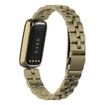 Metallarmband Fitbit Luxe guld