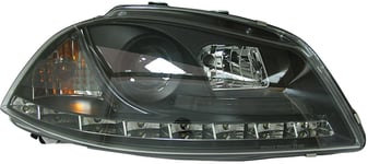 Framlyktssats DRL-Look Seat Ibiza/Cordoba 6L 2002-2008 - Svart - Seat - Ibiza, Cordoba