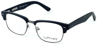 Ernest Hemingway 4629 Designer Eyeglasses in Matte Black & Gunmetal ; DEMO LENS