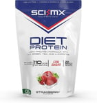 Sci-Mx Diet Protein Strawberry 800g (P3059)