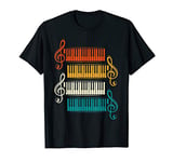 Treble Clef Keyboards Piano T-Shirt