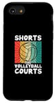 Coque pour iPhone SE (2020) / 7 / 8 Short et volley-ball Courts Beach Vball Outdoor Player Fan