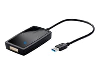 Targus Multi Monitor Adapter - Videokort - Usb Typ A Hane Till Dvi-I Hona - Svart