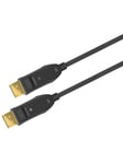 Pro 2.0 Optical DisplayPort - Hybrid - Skærmkabel - 30m - Sort