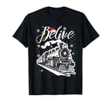 Christmas North Pole Polar Express All Abroad Xmas Santa T-Shirt