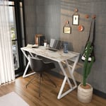 Gyza Study and Writing Desk Metal Legs for Office, Study and Home