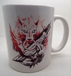 FF7 Final Fantasy Wolf Cloud strif Zack Inspired Design 11oz Ceramic Mug Gift Gaming