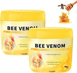 2Pcs Bee Venom Cream - Advanced Joint and Bone Cream for Neck, Waist, Back, Hand