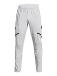 UNDER ARMOUR Men's Training Unstoppable Cargo Pants - Grey, Grey, Size S, Men