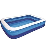 200Cm Piscine Gonflable, Piscine Gonflable pour Enfants Bébé Adulte Pataugeoire Splash Pad pour Patauger Et Apprendre Épais Et Résistant À l'usure Piscine pour Enfants