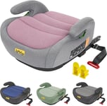 I-Size Booster Seat for Car with ISOFIX (Group 2/3) Comfortable Great for Travel