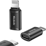 Adaptateur Usb C Vers Lightning, Adaptateur Iphone Usb C Femelle Vers Connecteur Ios, Prend En Charge La Charge Rapide Pd Et La Synchronisation Des Données, Compatible Avec Lightning