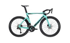 Bianchi Oltre Comp 105 Di2 53 cm Turkos Cykel - Racer Cykel