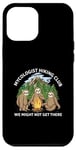 Coque pour iPhone 14 Pro Max Mycologist Hiking Club We Might Not Get There Paresseux