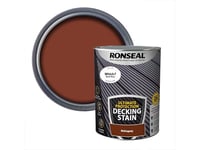 Ronseal Ultimate Protection Decking Stain Rich Mahogany 5L