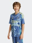 adidas Ajax Junior 24/25 Away Stadium Replica Shirt -blue, Blue, Size 7-8 Years