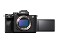 Sony Alpha 7 IV | Appareil photo hybride Expert plein format (33 mégapixels, mise au point AF en temps réel, rafale à 10 images/s, vidéo 4K 60p, écran orientable full tactile, nouveaux menus) Noir