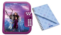 Lexibook Journal Intime électronique La Reine des Neiges avec Stylo et carnet Inclus, interactif, Mot de Passe, Fonctions Amusantes, Effets sonores, Violet/Bleu, SD50FZ