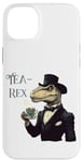 Coque pour iPhone 14 Plus Tea-Rex Meme Funny T Rex avec tasse