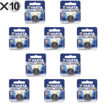 10 x VARTA CR2032 Lithium Battery 3V Car Alarm Key Fob Battery EXP JUL 2024  🔋