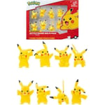 Coffret De 8 Figurines - Pikachu Pokemon - Le Coffret