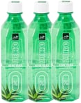 12 St Tropical Aloe Vera Läskedryck ZERO 500 ml - Hel Låda