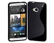 Housse Silicone Htc One Noire Pour Mobile Htc