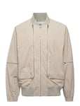 Mesh Mix Bomber.zipp Bomberjacka Jacka Cream Helmut Lang