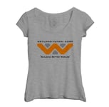 T-Shirt Femme Col Echancré Weyland Yutani Corp. Geek Jeux Video Science Fiction Film