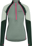 Kari Traa Women's Alma Half Zip Dusty Midtone Green, XS