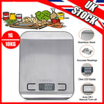 UK Kitchen Scales Food Baking Weight Digital LCD Electronic Weighing Scale