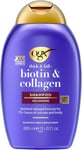 OGX Biotin and Collagen Volumising Hair Shampoo for Fine Hair,  385ml