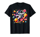 Space Men Women Kids Astronaut on Funny Grapefruit juice T-Shirt