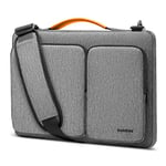 tomtoc 360 Protective Laptop Shoulder Bag for 16-inch MacBook Pro M4/M3/M2/M1 Pro/Max A3403 A3186 A2991 A2485 2024-2019, Water-resistant Sleeve for Dell XPS 15 Surface Book 3 The New Razer Blade 16