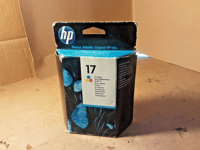 GENUINE HEWLETT PACKARD HP 17 COLOUR INK CARTRIDGE C6625A