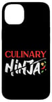 iPhone 14 Plus Cooking Cook Ninja Kitchen Chef Culinary Ninja Case