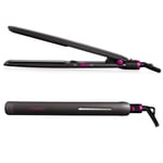 Hair Straightener by Carmen with Rapid Heat Up Time,  C81073, Grey/Pink